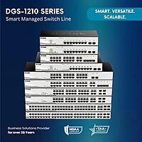 D-Link DGS-1210 Series Gigabit Smart Managed PoE+ Switches