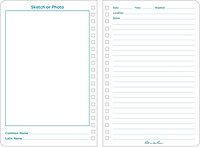 Rite in the Rain Weatherproof Spiral Notebook, 4.625" x 7", Yellow Cover, Birders Journal (No. 195)