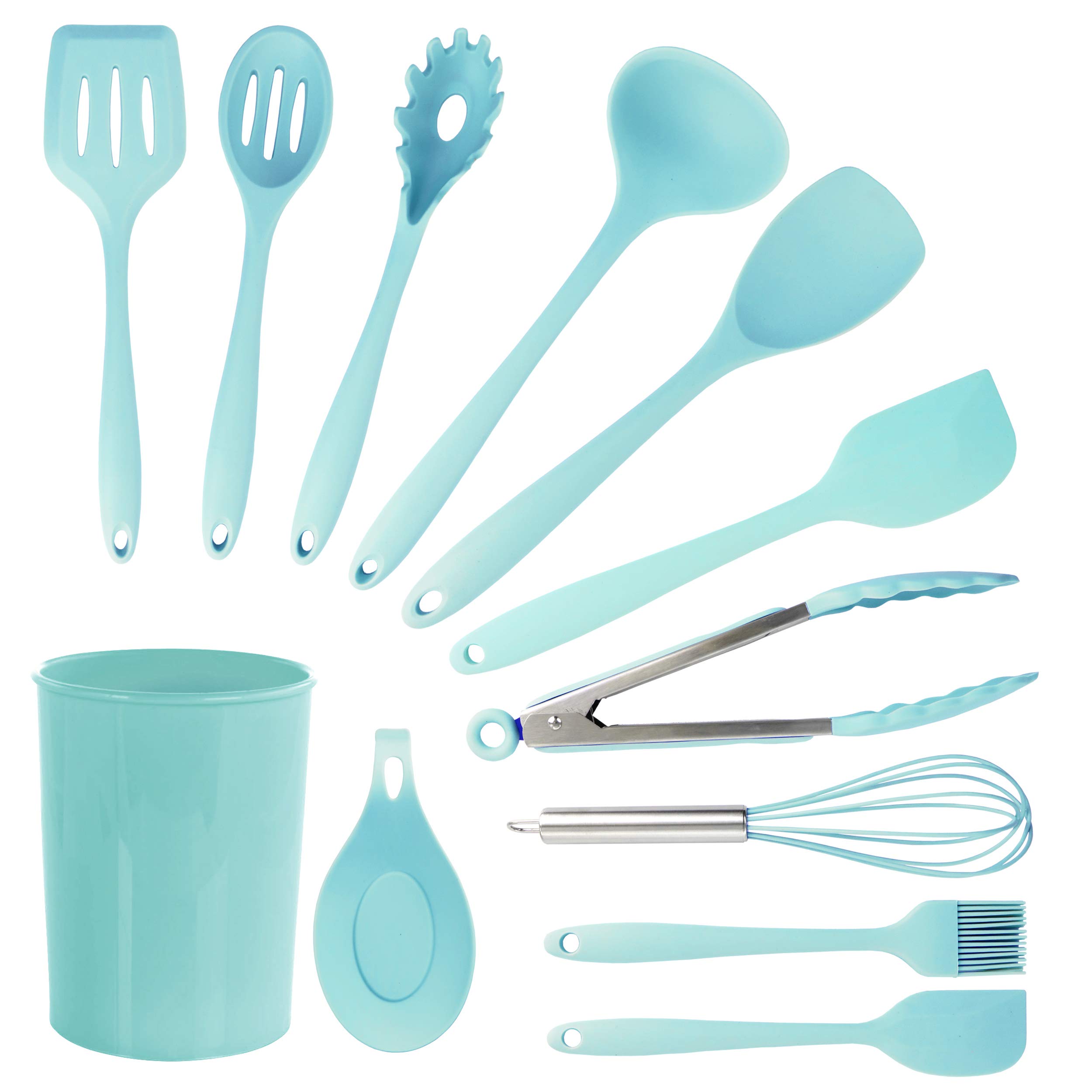 MegaChef 12-Piece Silicone Kitchen Utensil Set