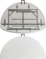 Flash Furniture Round Bi-Fold Plastic Banquet And Event Folding Table