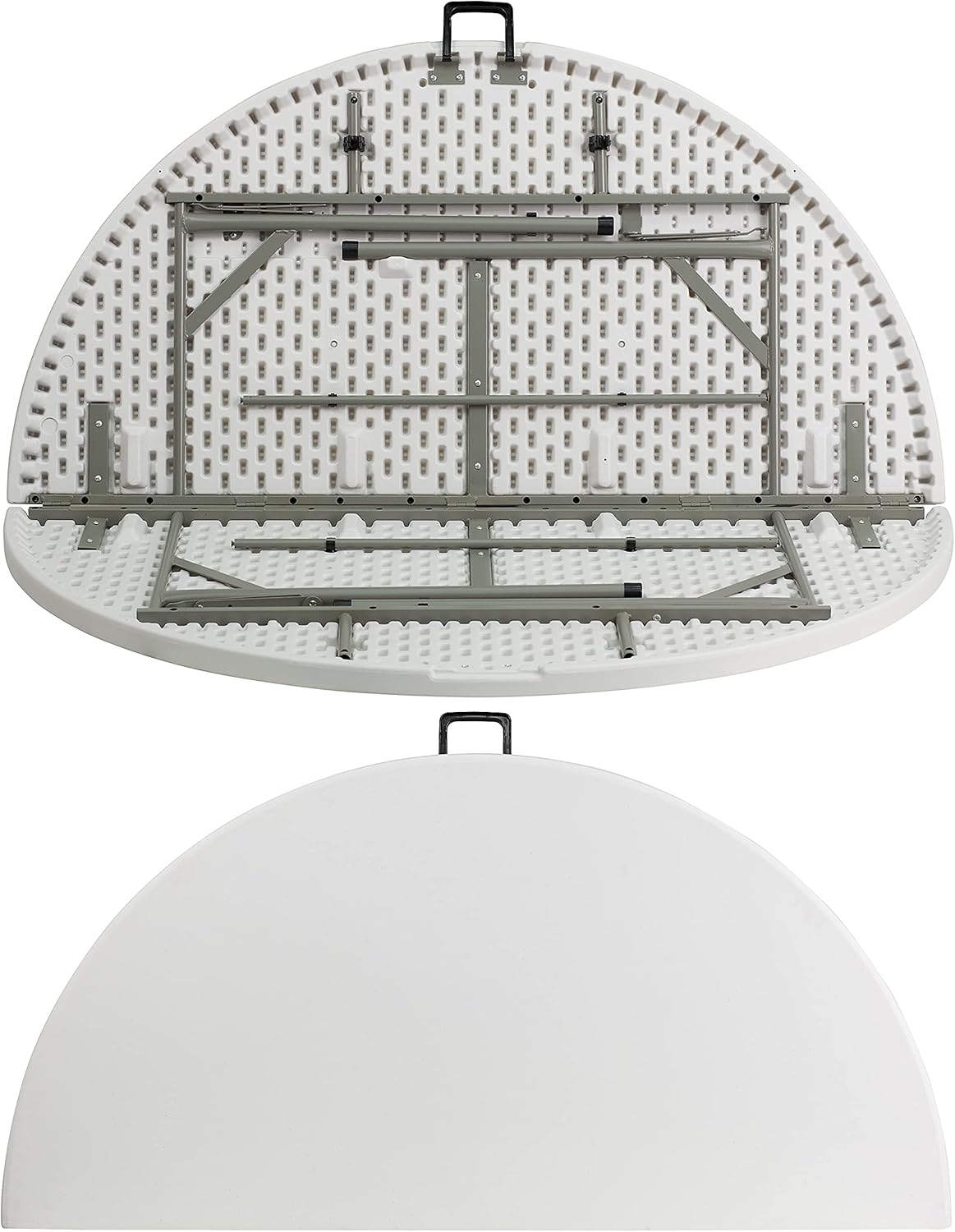 Flash Furniture Round Bi-Fold Plastic Banquet And Event Folding Table