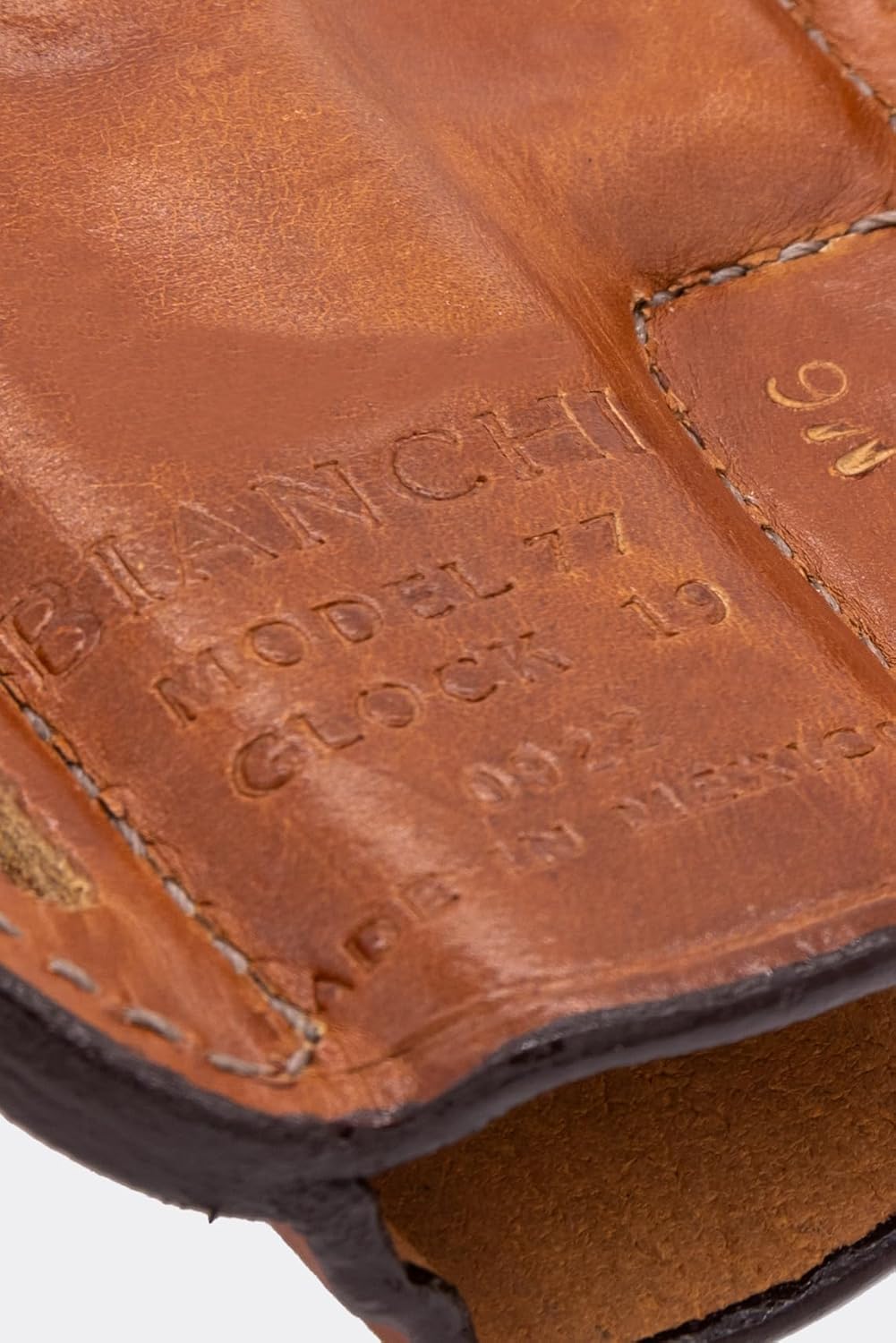 BIANCHI Model 77 Piranha Pancake-Style Leather Holster