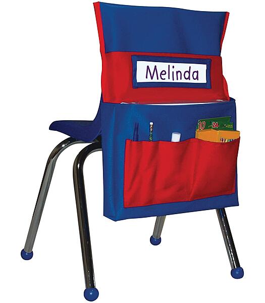 Carson Dellosa 15"W x 19"H Chairback Buddy Desk Chair Back Pocket Organizer
