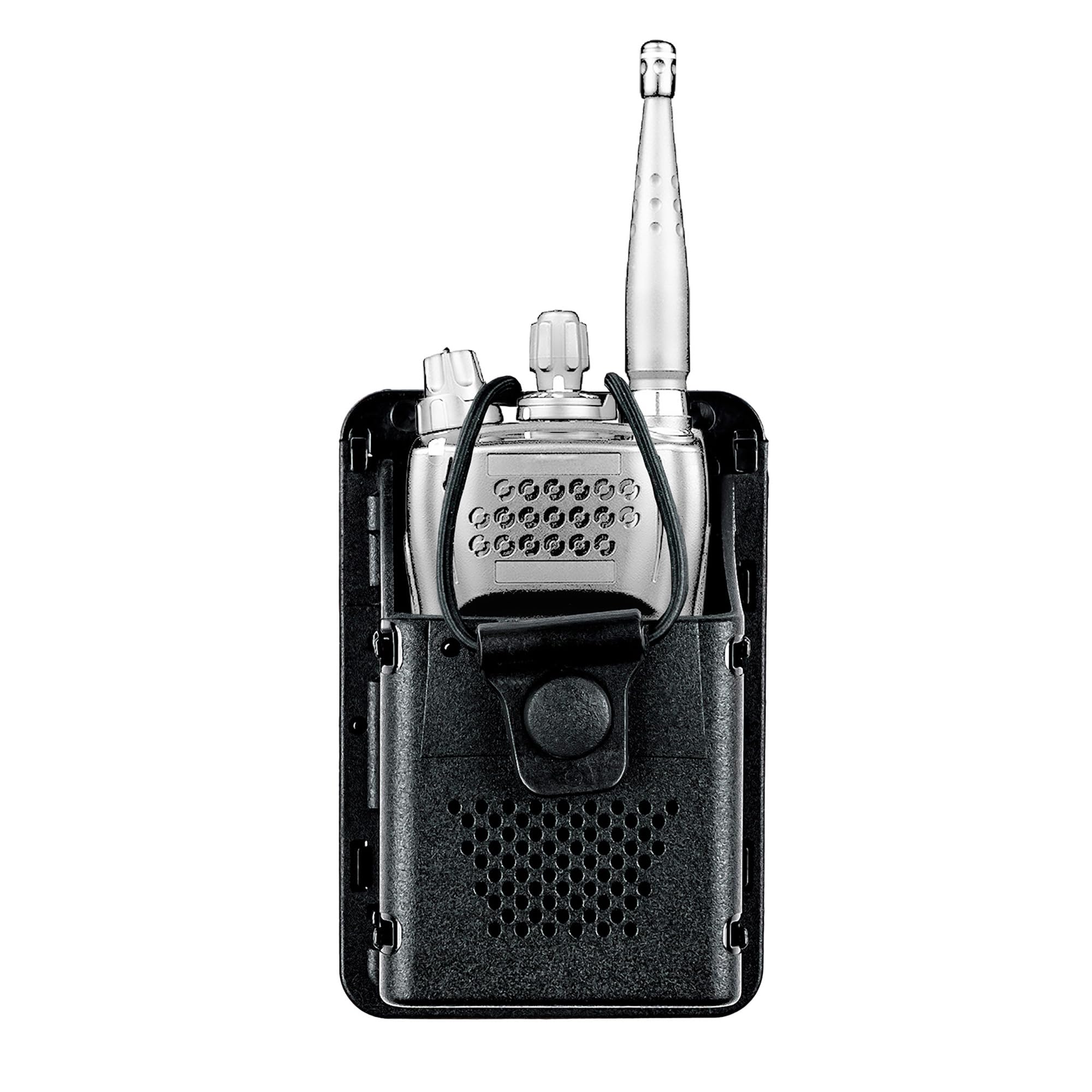 Hero's Pride Edge Radio Holder - Chicago PD Two Way Radio Holster for Duty Belt Up to 2.5" Wide