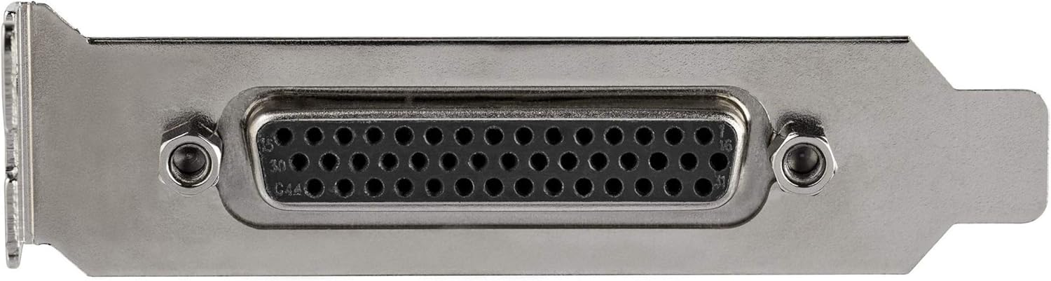 StarTech.com 4-port PCI Express RS232 Serial Adapter Card - PCIe RS232 Serial Host Controller Card - PCIe to Serial DB9