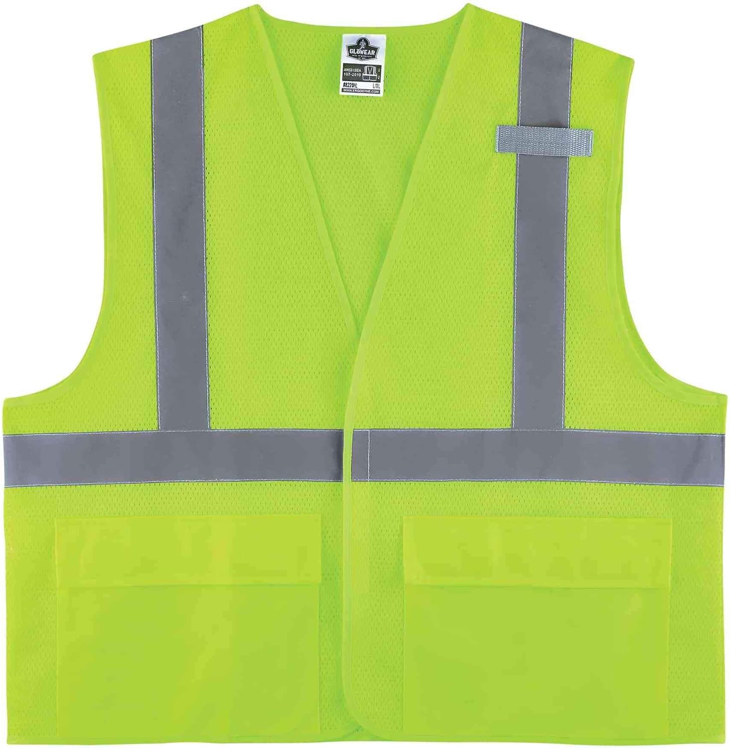 Ergodyne GloWear 8220HL High-Visibility Reflective Safety Vest Type R Class 2
