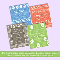 Barker Creek Art Prints Set of 8, Be Kind, Inspirational Art Prints with a Mindfulness Theme, 8" x 10", Suitable for Framing, Set of 8 (4187)