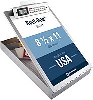 Saunders Redi-Rite Recycled Aluminum Storage Clipboard