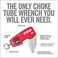 Real Avid FINI Shotgun Tool Choke Wrench with Shotgun Scope Adjuster and Shotgun Keychain