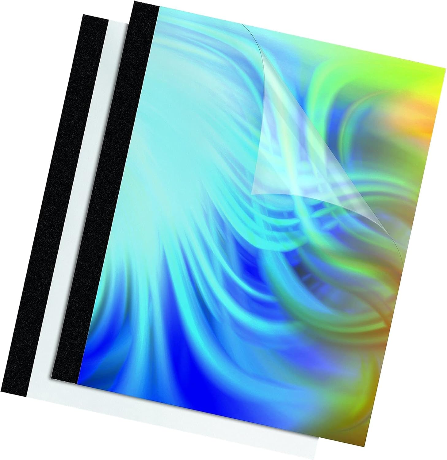 FEL5222801 - Fellowes Thermal Presentation Covers - 1/4, 60 Sheets, Black