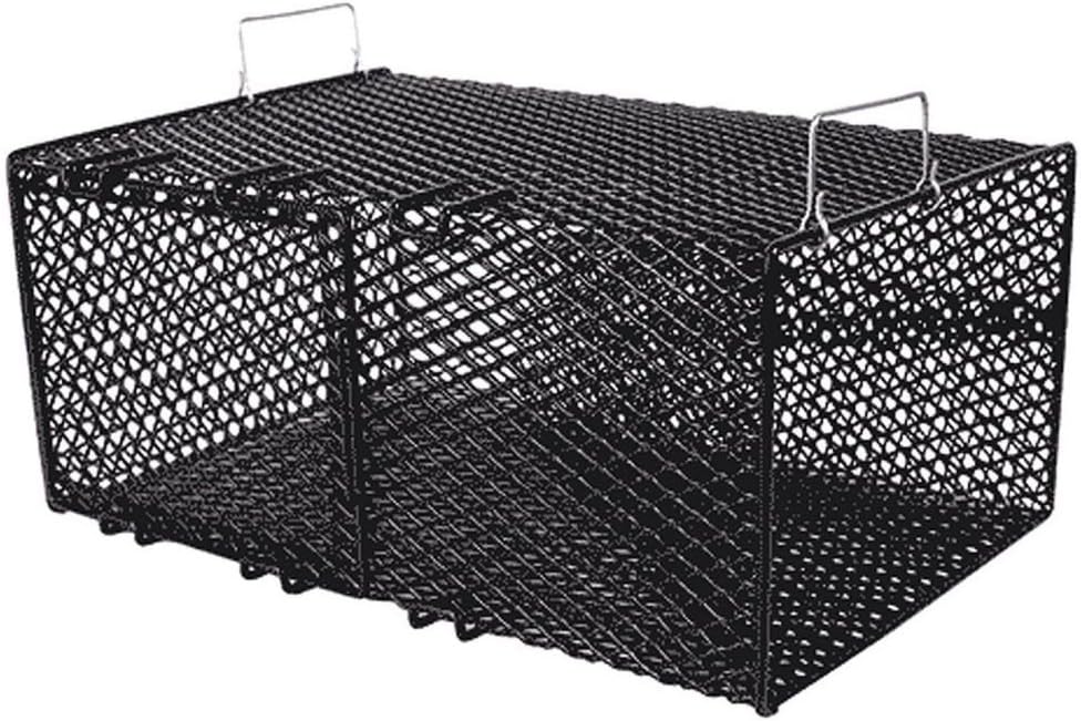 Frabill Rectangular Pinfish Trap | Vinyl Dipped Steel Mesh Trap Specifically Designed for Pinfish | Freshwater and Saltwater
