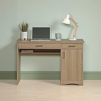 Sauder Beginnings Computer Desk with Drawers and Storage