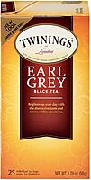 Twinings Earl Grey Tea Bags, 25 Count, 1.76 oz