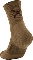 VERTX VaporCore Mens Crew Socks, Merino Wool Moisture Wicking with Odor Control