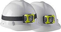 Streamlight 61436 Enduro Pro 200-Lumen USB Rechargeable LED Headlamp with Elastic Head Strap, Rubber Hard Hat Strap