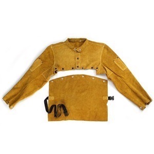 Leather cape sleeve,Kevlar sewn