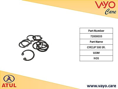 CIRCLIP 500 SR. - 72000033 - GEM CARGO