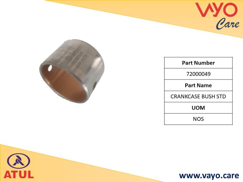 CRANKCASE BUSH STD - 72000049 - GEM CARGO