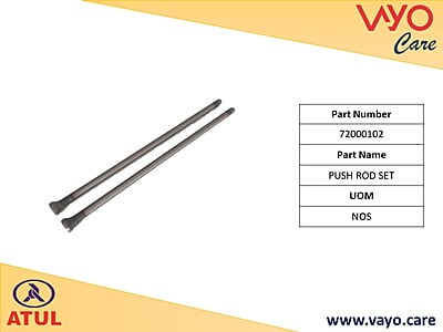 PUSH ROD SET - 72000102 - GEM CARGO