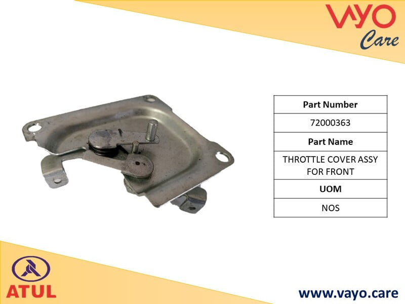 THROTTLE COVER ASSY FOR FRONT - 72000363 - GEM CARGO