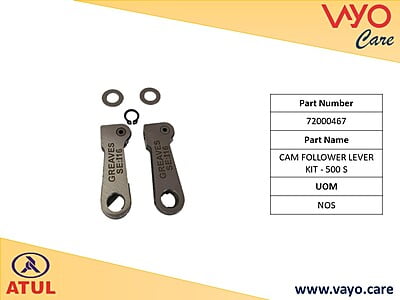CAM FOLLOWER LEVER KIT - 500 S - 72000467 - GEM CARGO