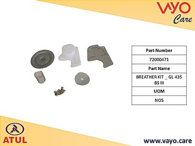 BREATHER KIT GL 435 BS III - 72000471 - GEM CARGO