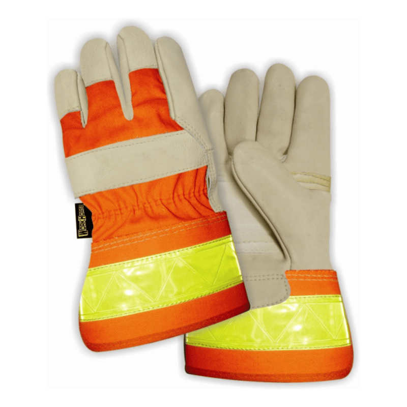 Cowgrain Patch Palm Reflector Tape Lined (7210HVLCQ)