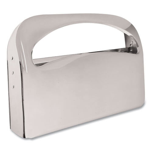 Toilet Seat Cover Dispenser Half-Fold, 16 x 3 x 11.5, Chrome