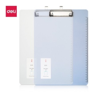 DELI 72605 TRANSLUCENT PLASTIC CLIPBOARD