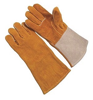 Russet shoulder, straight thumb, thumb strap reinforced, Kevlar sewn