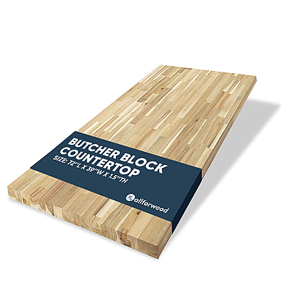 Acacia Island Butcher Block 6ft 26 iw