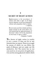 Secret of Right Activity Secret of Right Activity