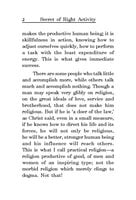 Secret of Right Activity Secret of Right Activity