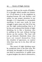 Secret of Right Activity Secret of Right Activity