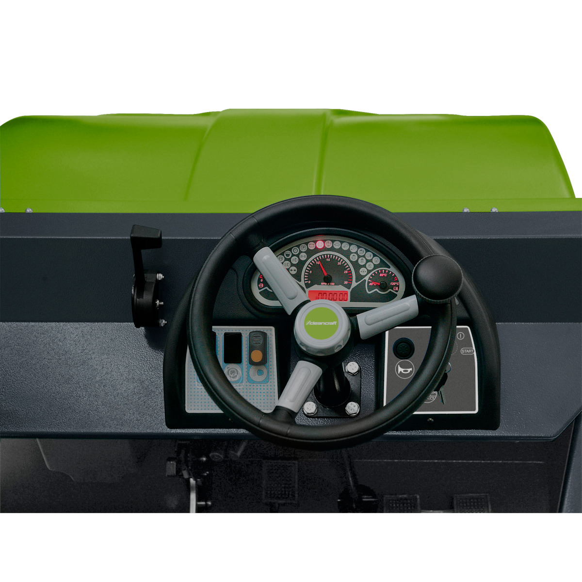 CLEANCRAFT AUKM 900 – Ride-On Sweeper