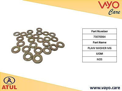 PLAIN WASHER M6 - 73070064 - GEMINI ULTRA