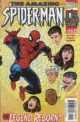 Amazing Spider-Man #1 Marvel Comics The Legend Reborn Regular Cover