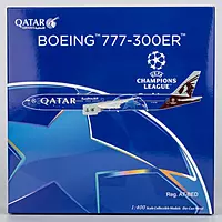 Qatar Airways 777-300ER A7-BED (UEFA Champions League)