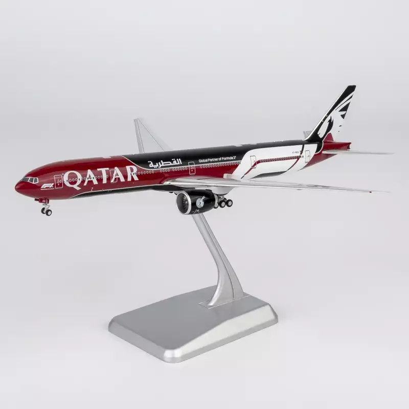 Qatar Airways 777-300ER A7-BEG (New Formula 1 livery, Luxurious packaging with stand)