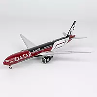 Qatar Airways 777-300ER A7-BEG (New Formula 1 livery, Luxurious packaging with stand)