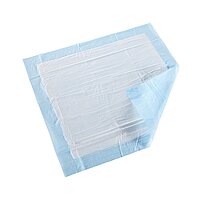 McKesson Classic Plus Disposable Underpad 23 X 24 Inch Fluff Mat Light Absorbency (BG/25EA)