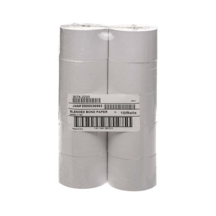 Iconex 44MM Single Ply Blended Bond Rolls 1.732" x 150' 10 / 10 cs