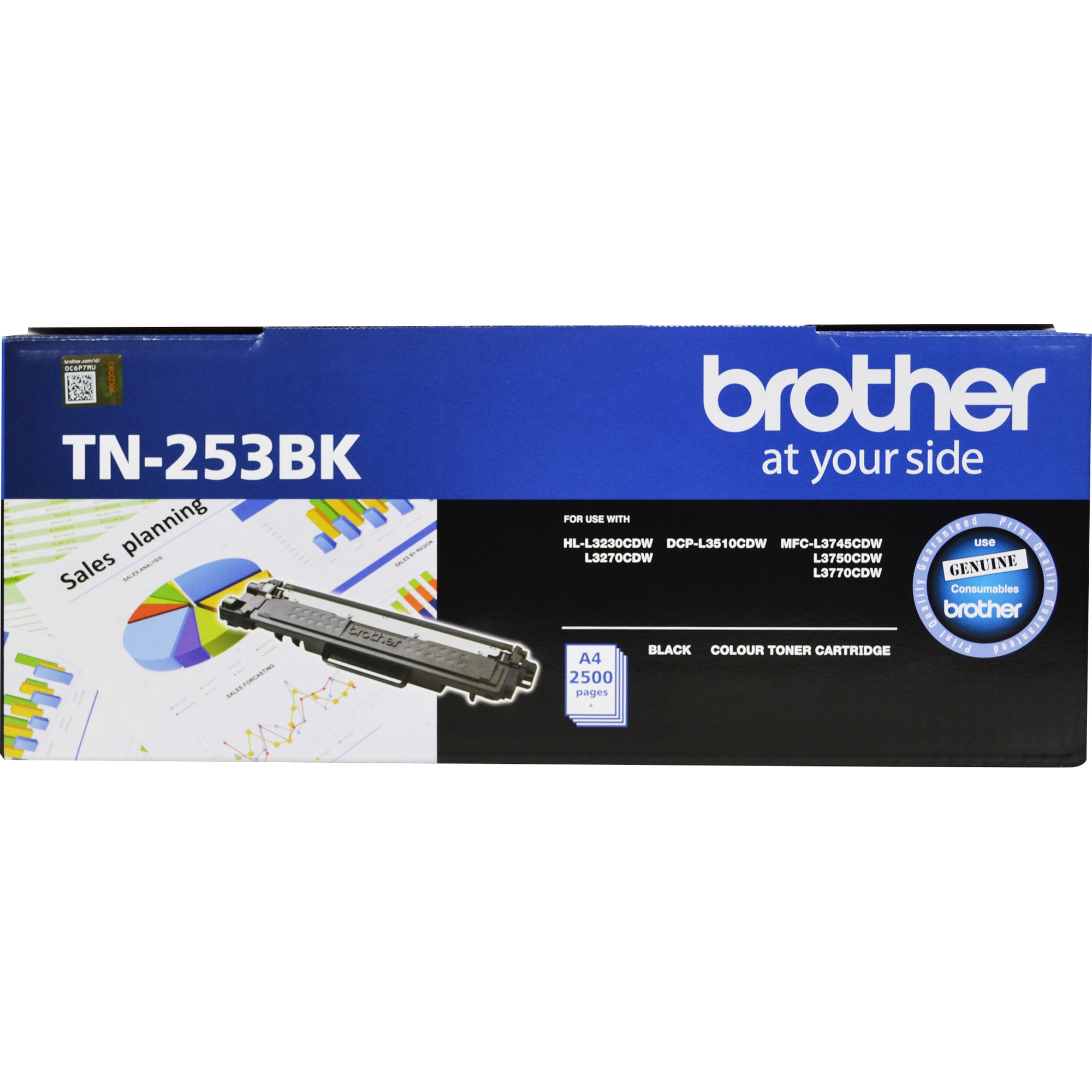 Brother TN-253BK Toner Cartridge Black