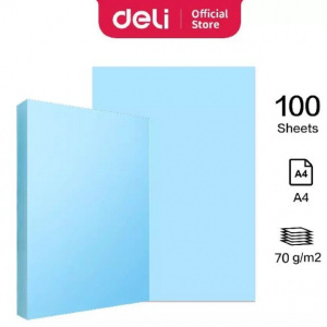 P/COPY PAPER A4 70g L/BLUE - #7391 DELI