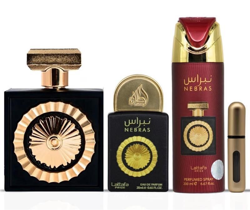 LATTAFA NEBRAS WOMENS GIFT SET EDP