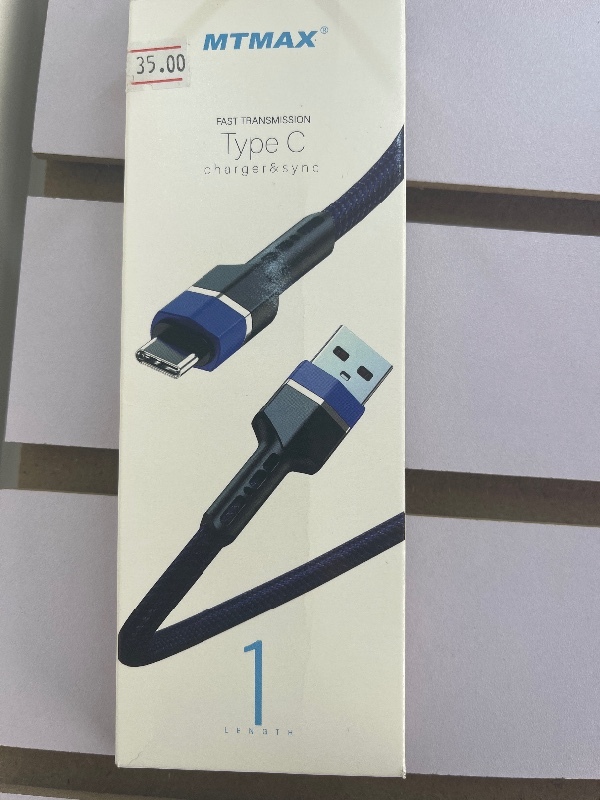 Cable USB-A a USB-C MTMAX TYC-A014-MSYH - Conexión Rápida y Segura
