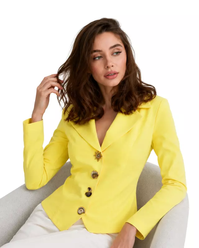 Tailored Single-Breasted Blazer