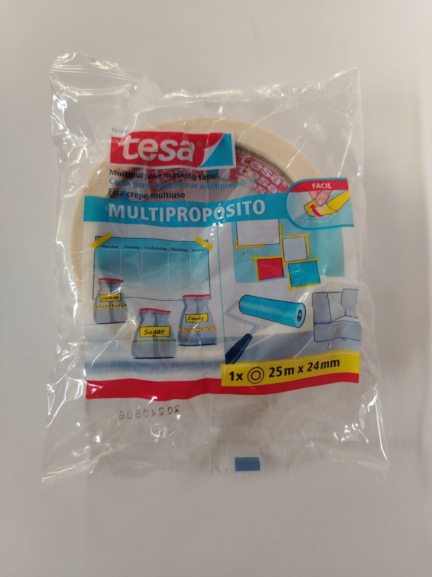 MASKING TESA GRANEL 1"  25MX24MM