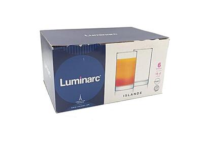 ISLANDE 15CL طقم كاسات عصير لومينارك 6 كاسات ISLANDE 15CL طقم كاسات عصير لومينارك 6 كاسات