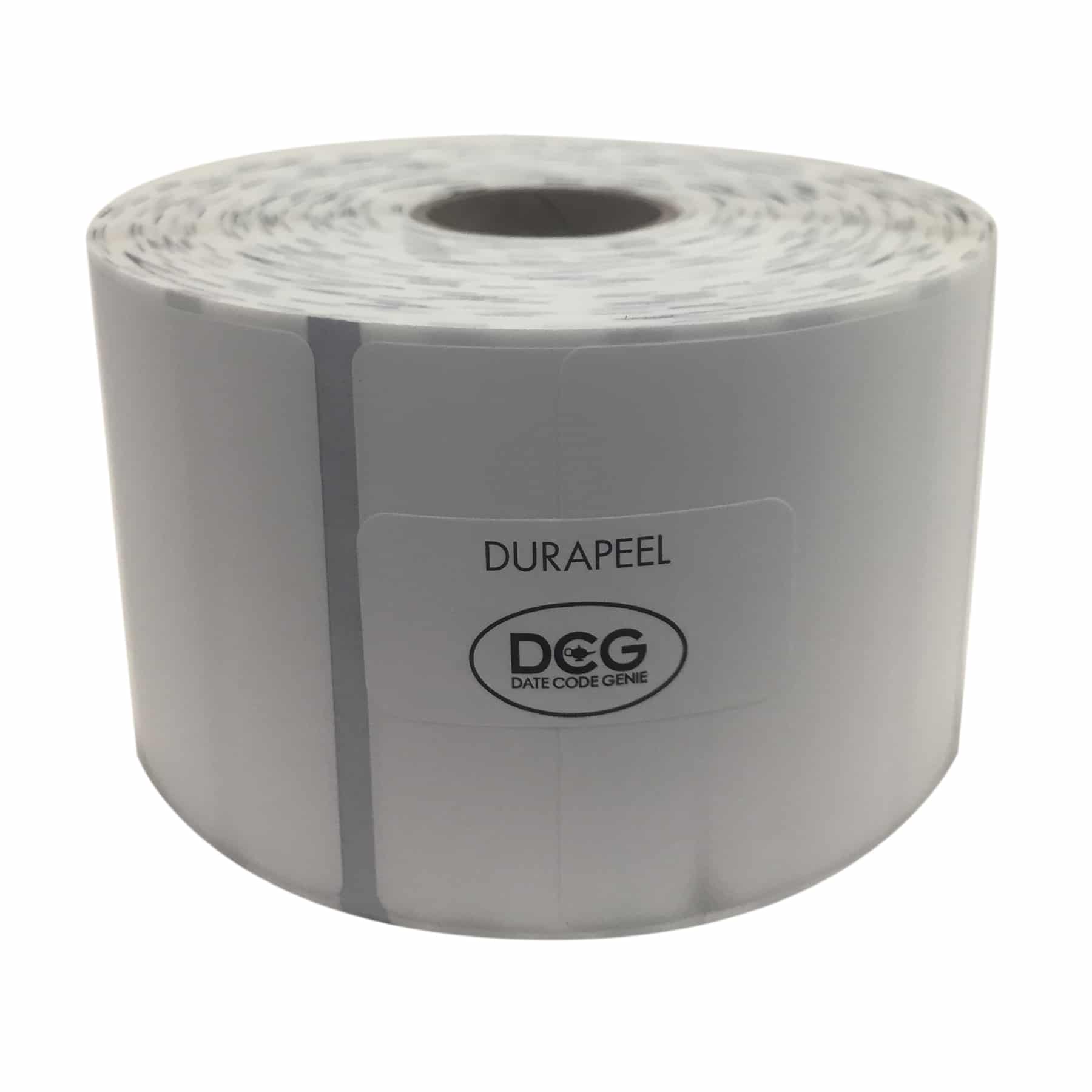 National Checking DateCodeGenie 2"x 2" Dura Peel Removeable Blank Labels 750 / roll 4 / cs